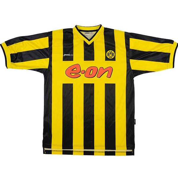 Tailandia Camiseta Dortmund 1st Retro 2000 Amarillo